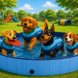 Jasonwell Foldable Dog Pool (CDP Recommended)