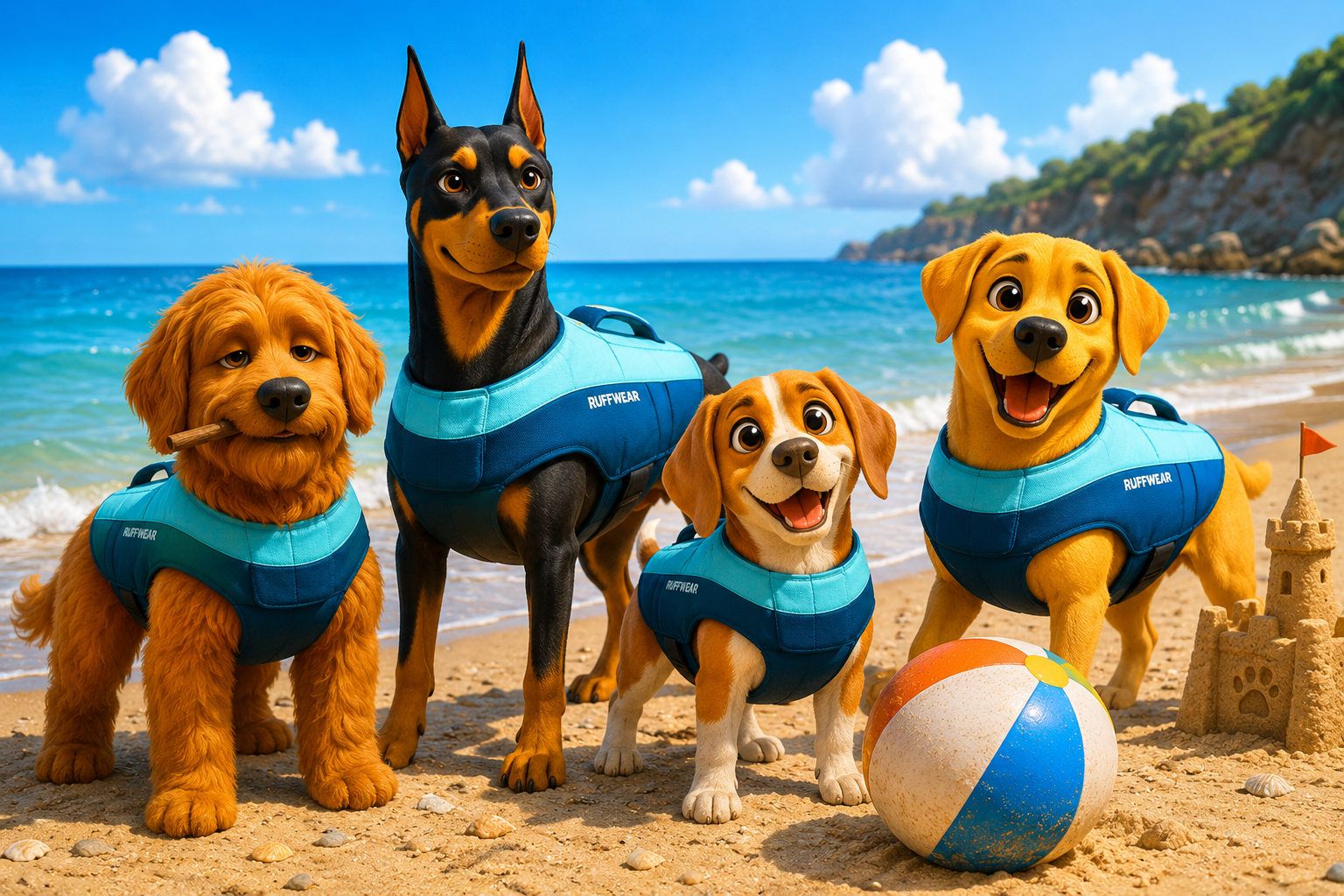 Ruffwear Float Coat — Dog Life Jacket (CDP Recommended)