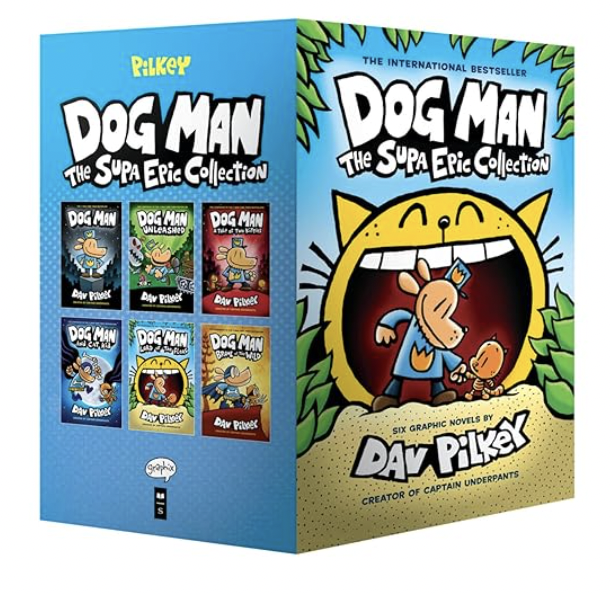 Dog Man: The Supa Epic Collection — Books 1-6 Box Set