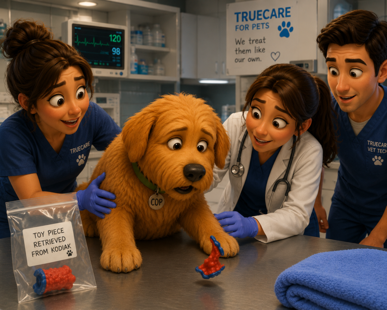 Kodiak the Goldendoodle Cardiff Dog Pack