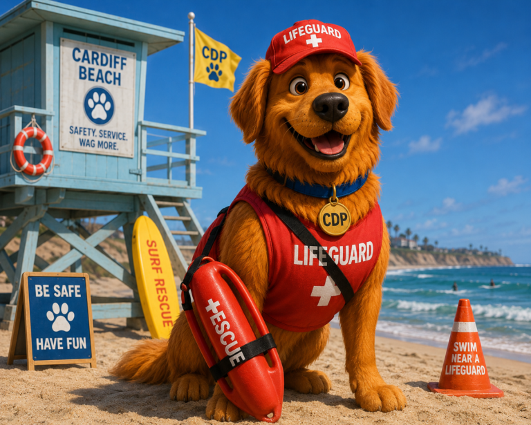 Beach Safety Tips From the Pack