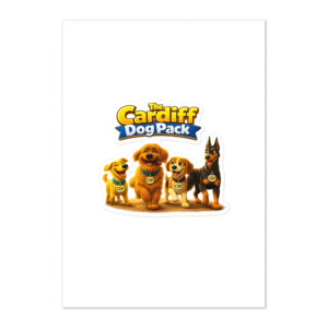 The Cardiff Dog Pack — CDP Tag Sticker