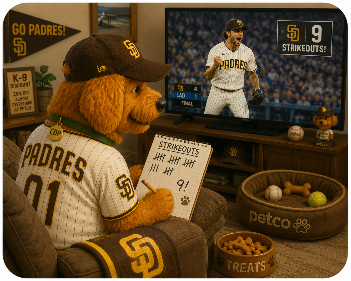 Padres Fans, Did You Know About the K-9 Discount?