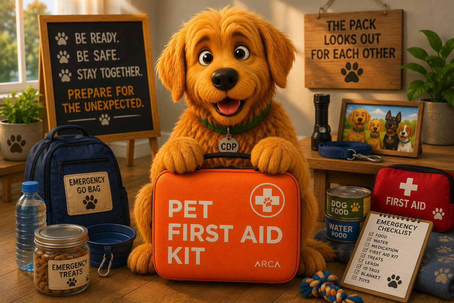 Every Dog Needs an Emergency Go Bag
