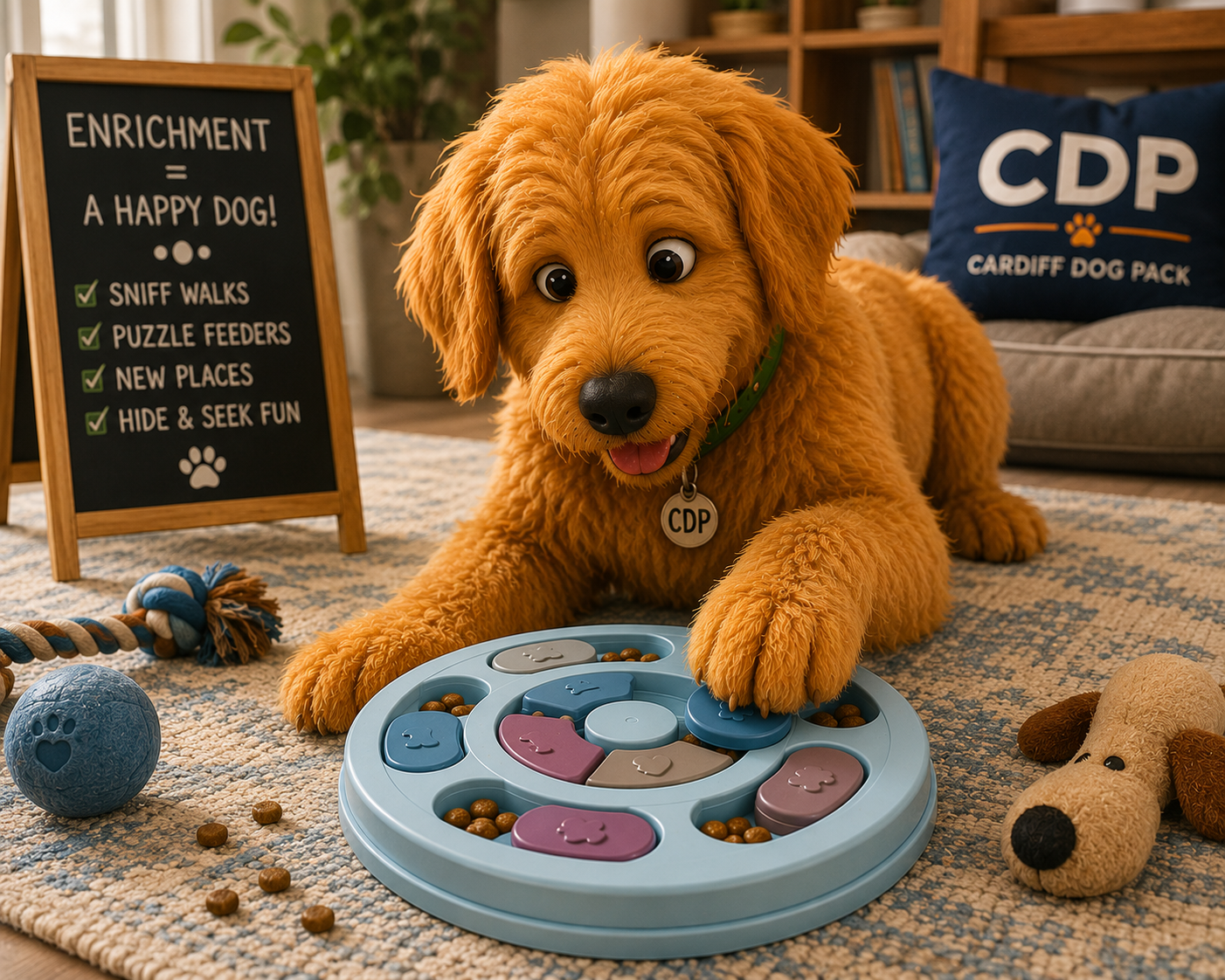 Why I Need More Than Just a Walk — Kodiak on Dog Enrichment