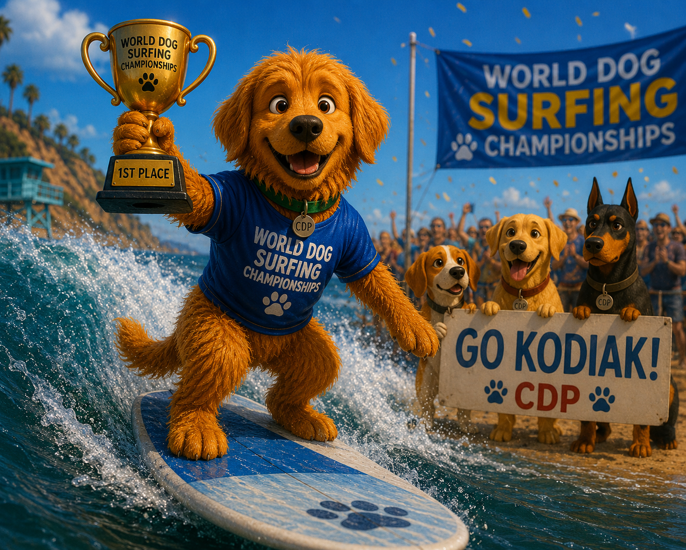 Excuse Me… Why Wasn’t I Invited to the World Dog Surfing Championships?